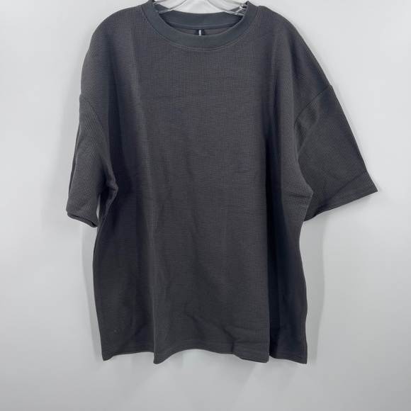 comfrt waffle lounge tee new gray - Picture 6 of 9